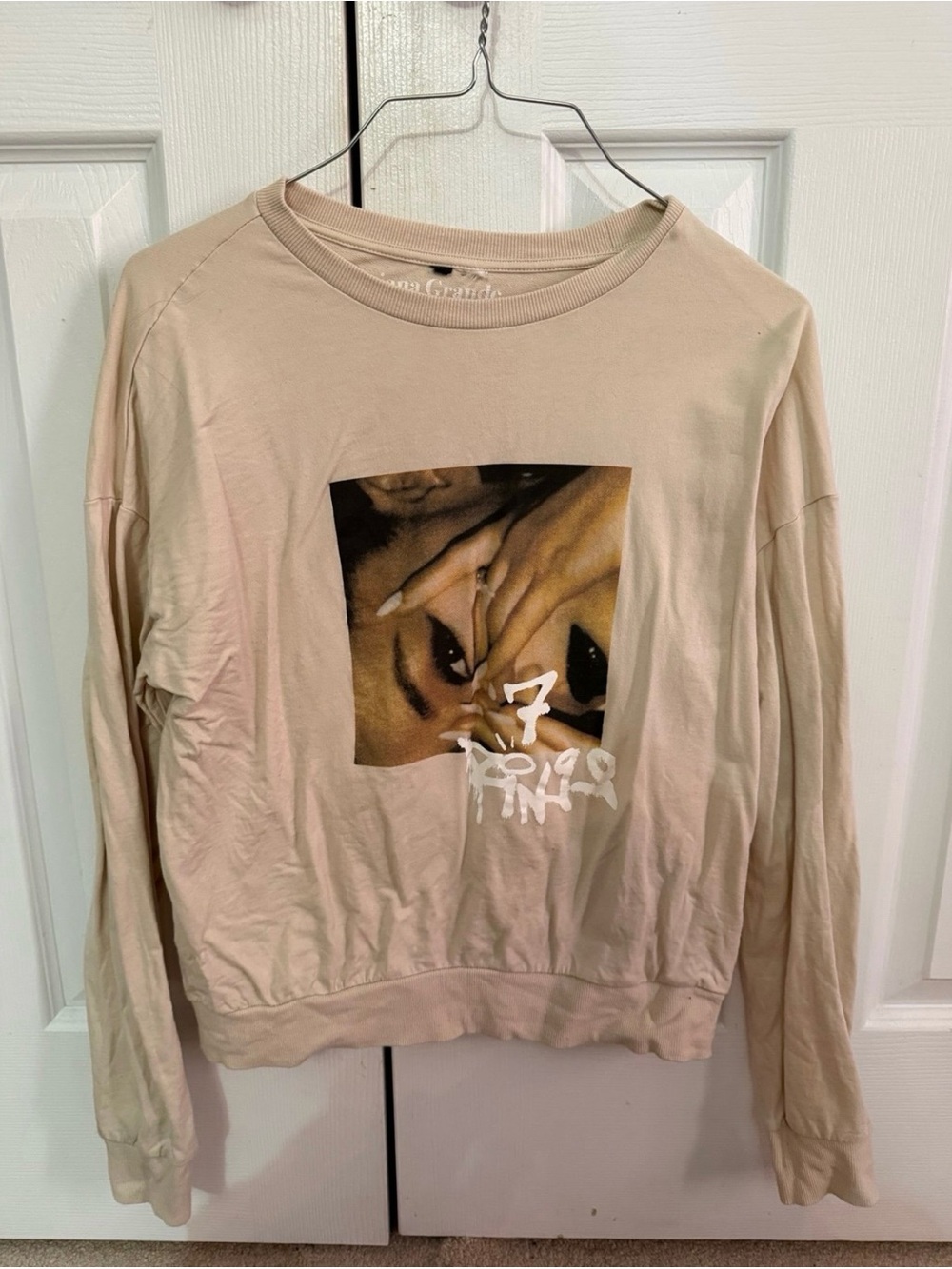 Ariana Grande 7 Rings Graphic Sweatshirt